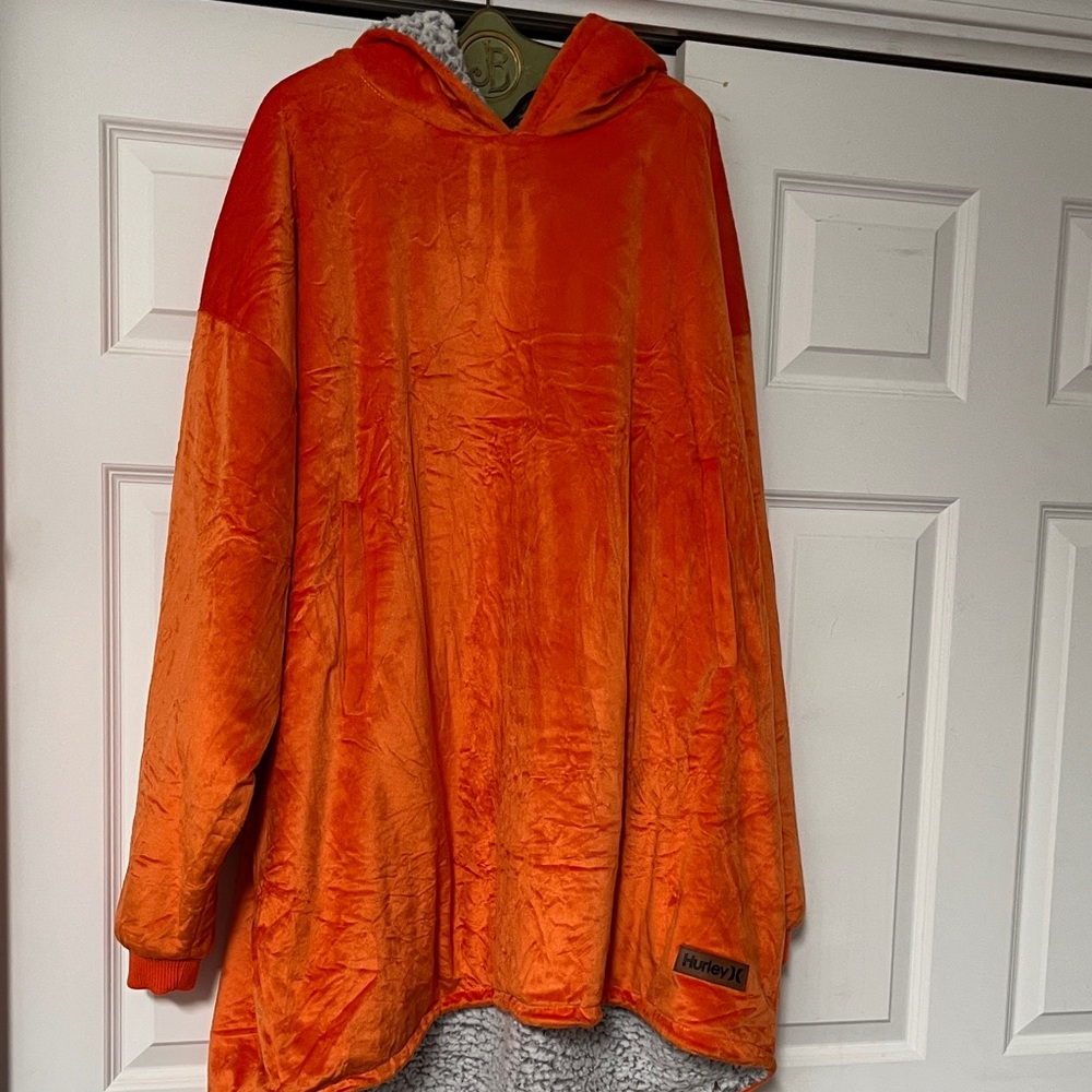 Hurley Orange Hooded Jacket